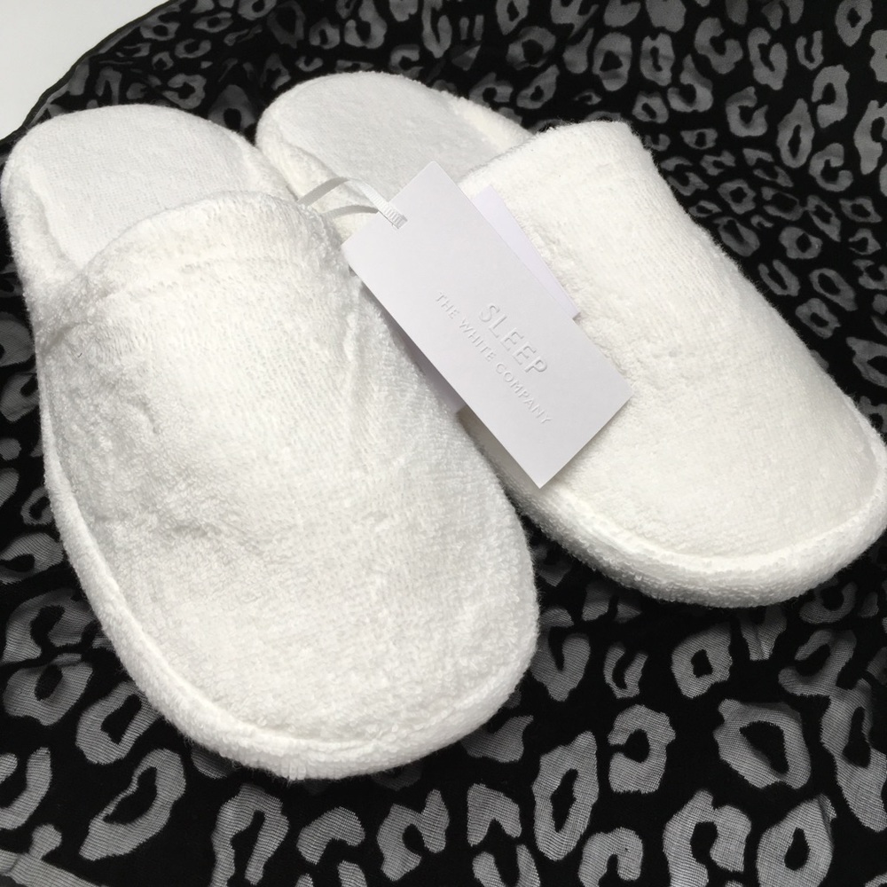 Luxury Bath Slippers the White Company Hydrocotton